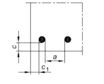 Copriferro sezione in cemento armato